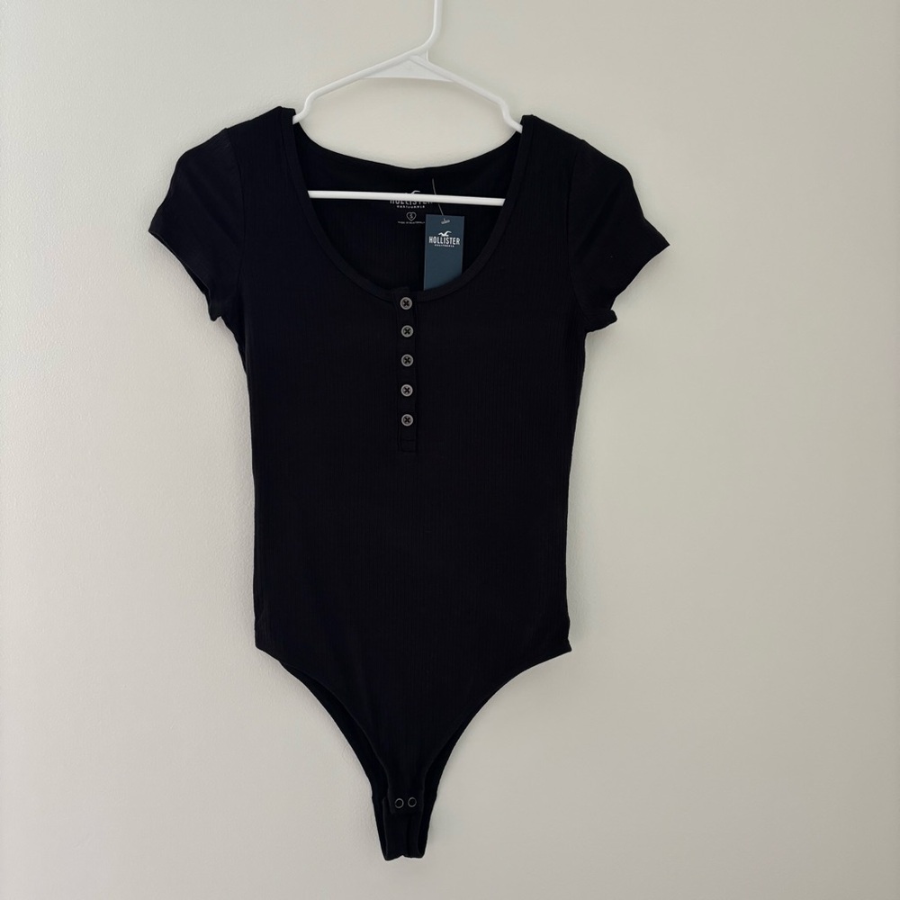 hollister ribbed bodysuit